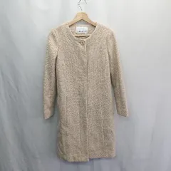 ◇ ⊇ NATURAL BEAUTY BASIC ナチュラルビューティーベーシック ウール混合 長袖 コート サイズS ベージュ レディース E  【1503050034333】のサムネイル