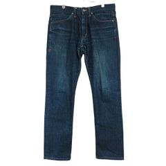 WTAPS ダブルタップス 13SS BLUES.VERY SKINNY.RAW/TROUSERS.BOTTON.DENIM.RAW 131GWDT-PTM06 ブルース ベリースキニー ロー トラウザーズ デニムパンツ インディゴ ジーンズ サイズL jun