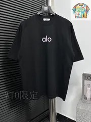 【今日WTO】alo 25SS レターロゴショート T-DD24