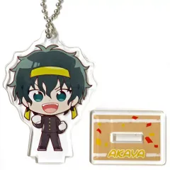 【中古】キーホルダー 切原赤也 「GiGO コラボカフェ 新テニスの王子様 スタンド付きデフォルメアクリルキーホルダー ～立海・不動峰ver.～」