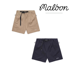 MALBON 夏の新作 ゴルフ用メンズ5分丈ショートパンツ ベルト付き スリムフィット 通気性抜群 軽量速乾スポーツパンツ