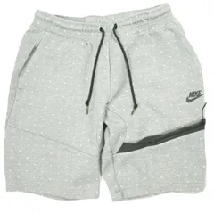 NIKE ナイキ TECH FLEECE DOTS SHORT テックフリース ドットショーツ 642965-063 M グレー スウェット イージー ショートパンツ ボトムス g15170