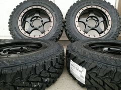 手渡しのみ 宮城県 美品 LT285/65R18 グッドリッチ KO3 ホイール