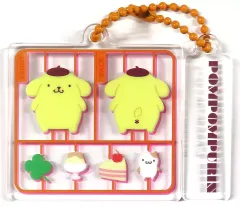 【中古】キーホルダー ポムポムプリン 「サンリオキャラクターズ プラスチックモデル!アクリルキーチェーン」