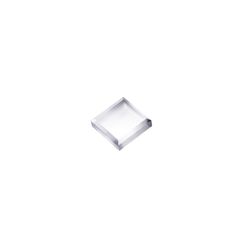アクリル本舗 アクリル ベース キューブ ブロック 正方形 ダイヤモンドカット 5×5×1.5cm 透明 アクリルパネル ディスプレイスタンド インテリア 撮影台 標本 展示
