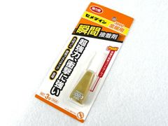 セメダイン 3000金属用 瞬間接着剤 CA-060  接着剤 耐衝撃 金属 硬質プラスチック 合成ゴム エギ ルアー ロッド チューンナップ メンテナンス 修理 補修 リペア 釣具 釣り具 釣り道具 釣り用品 タックル 釣り