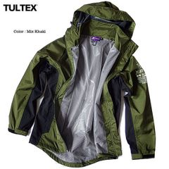 全天候型 防風 防水 TULTEX マウンテンパーカー アウトドア フィッシング