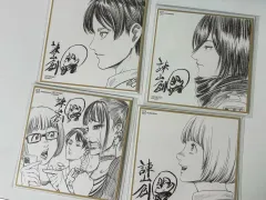 進撃の巨人 劇場版 2 パーキング 特典 ビジュアル色紙 まとめ売り