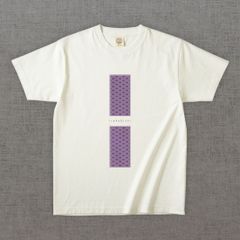 和柄Tシャツ　入れ子菱 -彩・角-