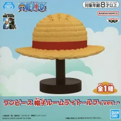 【中古】ライト・照明 ルフィの麦わら帽子 帽子ルームライト-ルフィver.- 「ワンピース」