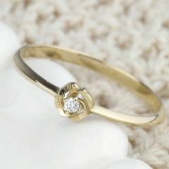 K9 ダイヤモンドゴールドリング diamond 9金 gold ring - メルカリ