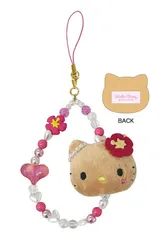 ハローキティ フェイスマスコットストラップ 日焼け　991508