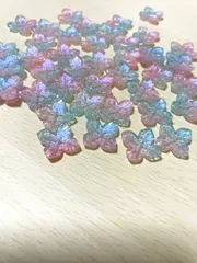 紫陽花　花　たっぷりセット　アクセサリーパーツ　ビーズ