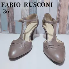 ファビオルスコーニ Tストラップパンプス 36