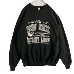 【海外規格XL】古着　ラグラン　スウェットシャツ　USA製　Pennsylvania State University　カレッジ系