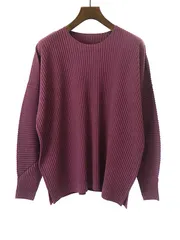 HOMME PLISSE ISSEY MIYAKE オム プリッセ イッセイ ミヤケ 22AW ロングスリーブプリーツカットソー パープル サイズ：3のサムネイル