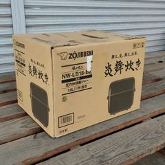未開封 象印 1升炊き 炊飯器 圧力IH炊飯ジャー 炎舞炊き NW-LB18 BZ 濃墨 炊飯器 炊飯ジャー 電気炊飯器 H炊飯器 圧力H炊飯器 マイコン炊飯器