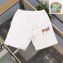【今日WTO】Gucci 2025 Embroidered Gradient Logo ニットショーツ-NS24