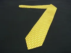 ■新品同様■ GUCCI オールドグッチ ヴィンテージ　シルク100% ネクタイ 紳士 ビジネス メンズ グリーン系×ブラウン系 DK5327