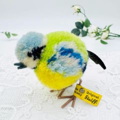 ポンポンの蒼い小鳥 ブルーバード 仲良し2羽 幸せの青い鳥 ドイツの