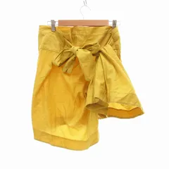 ヴィヴィアンウエストウッド Vivienne Westwood アングロマニア ショートパンツ ショーツ 変形 リボン 38 S 黄 イエロー /JS ■GY19のサムネイル