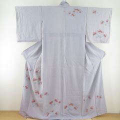 逸品 未使用 しつけ付 正絹 訪問着 身丈154cm 金銀彩 花唐草 暈し 逸品 未使用 しつけ付 正絹 訪問着 身丈154cm 金銀彩 花唐草 暈し