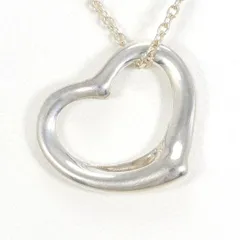 ティファニー　オープンハート　シルバー　ネックレス　総重量約2.5g　約43cm
