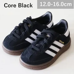 【新品・未使用】adidas（アディダス）Handball Spezial CF Core Black 黒 JI2898 キッズ  ハンドボール スペツィアル 靴 スエード スニーカー 12-16cm