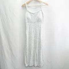 ◇ Θ snidel home スナイデル ブラパッド入り 袖なし ロング ワンピース サイズF ブルー系 レディース E  【1412090015045】