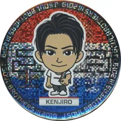 【中古】バッジ・ピンズ 山下健二郎 75mm缶バッジ RAISE THE FLAG ver.(ツアーTシャツ) 三代目 J SOUL BROTHERS 10thメモリアルオンラインブースグッズ