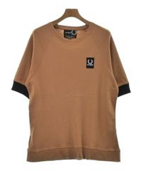 CHANEL シャネル ヴィンテージ ロゴ刺繍カットソー 半袖Tシャツ 茶色