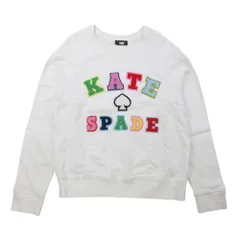 Kate spade ケイトスペード  スウェット 良好 サイズ:S  グレー  レディース ロゴ フラワーデザイン トップス 2025年最新】kate spade new york トレーナー・スウェットの人気