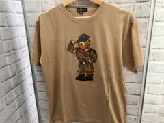 RALPH LAUREN／古着／ポロベア／半袖Tシャツ／キッズサイズ／コットン／ブラウン