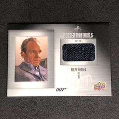 Ralph Fiennes / レイフ・ファインズ 2020 Upper Deck ジェームズ・ボンド ヴィラン＆ヘンチマン 衣装カード #BM-6