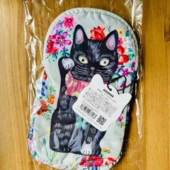【新品未使用】Nathalie Lete ナタリーレテ 黒猫 トートバッグ エコバッグ Face bag Lucky cat-BK
