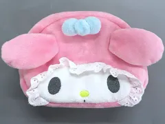【中古】雑貨 マイメロディ フェイス形ポーチ(ベビー) 「マイメロディ・クロミ」