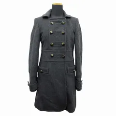 マークバイマークジェイコブス MARC by MARC JACOBS ナポレオン ウール コート ジャケット ロング ウール 0サイズ ダーク チャコール グレー系 レディースのサムネイル