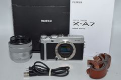 美品】富士フイルム X-A7 XC15-45mm PZレンズキット シルバー - メルカリ