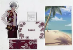 【中古】アクリルスタンド・アクリルパネル 黒崎蘭丸 背景台紙付きアクリルスタンド Summer Bloom Ver. 「うたの☆プリンスさまっ♪ SHINING STORE 10th Anniversary」