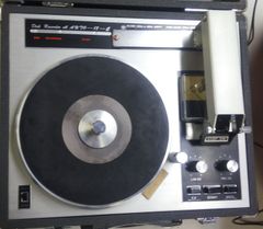 原録音機 レコード作成機 カッティングマシン Au70-17-e ディスクレコーダー Disk Recorder all　ジャンク品