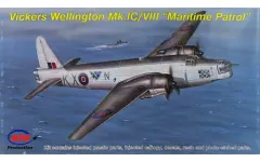 【中古】プラモデル 1/72 ビッカース ウェリントン Mk.IC/VIII 対潜哨戒機 [MPM72540]
