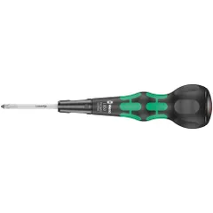 【迅速発送】WERA ヴェラ ボールクリップ プラスドライバー ボール型ハンドル 先端サイズ1 軸長80mm 007905