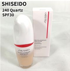 SHISEIDO 残量5割以上 エッセンス スキングロウ ファンデーション 240Quartz SPF30 【送料無料】 MID