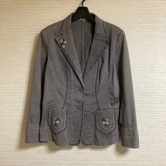 【新品未使用タグ付き】ville d' azur ジャケット 2025年最新】Ville dazur レディース ノーカラージャケットの