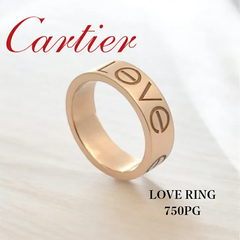 【中古特価】 Cartier カルティエ ラブリング 750 PG リング 2006年クリスマス限定 #49 6.5g