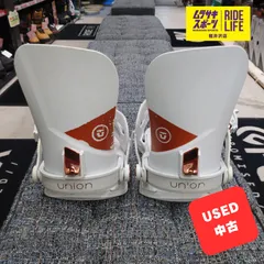 【ムラスポ公式】UNION　ユニオン　JULIET（WT）　ジュリエット　Sサイズ　20-21　レディース　バインディング　スノーボード　中古品（USED）のサムネイル