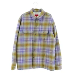 SUPREME (シュプリーム) 22AW Shearling Lined Flannel Shirt シャドウ