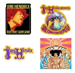 ジミ ヘンドリックス ステッカー Jimi Hendrix 正規品
