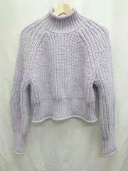 ◇ H&M エイチアンドエム ハイネック 長袖 ニット セーター サイズEUR M US M ME <!-利用不可文字-!> パープル レディース P  【1407260049173】