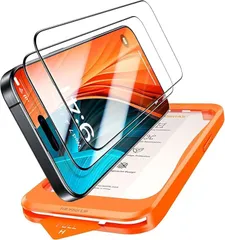 TORRAS iPhone 15 pro max 専用 保護 ガラス フィルム 耐衝撃 画面保護シート 6.7 インチ 2枚セット アイフォン プロ マックス 耐久性 ぴったり フィット 綺麗 クリア(クリア,  iPhone15Pro Max)